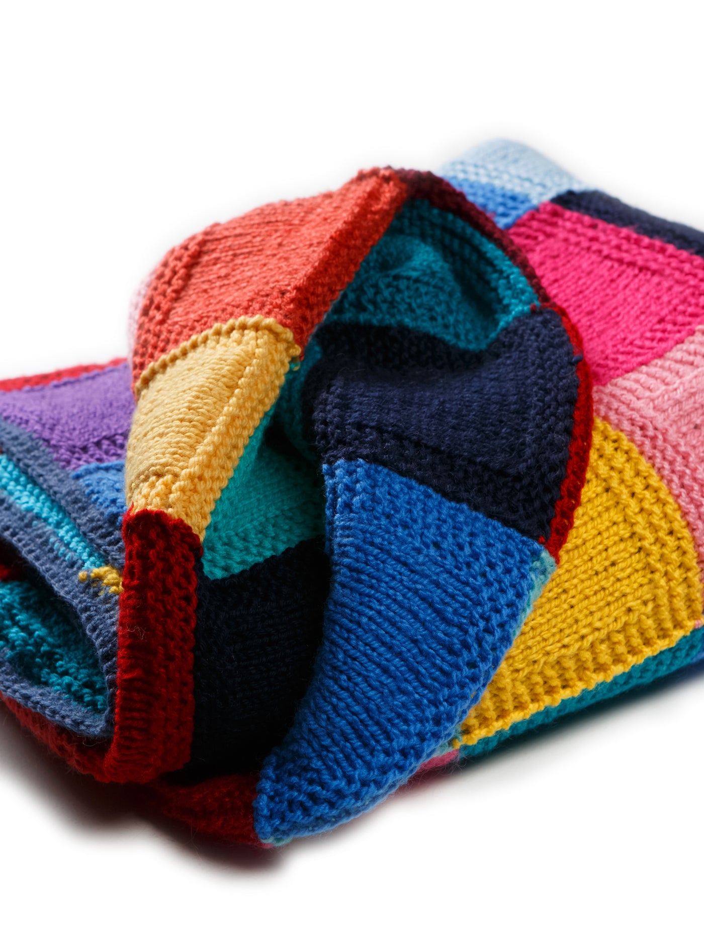 Handknit Blanket "MUNAKIVI"