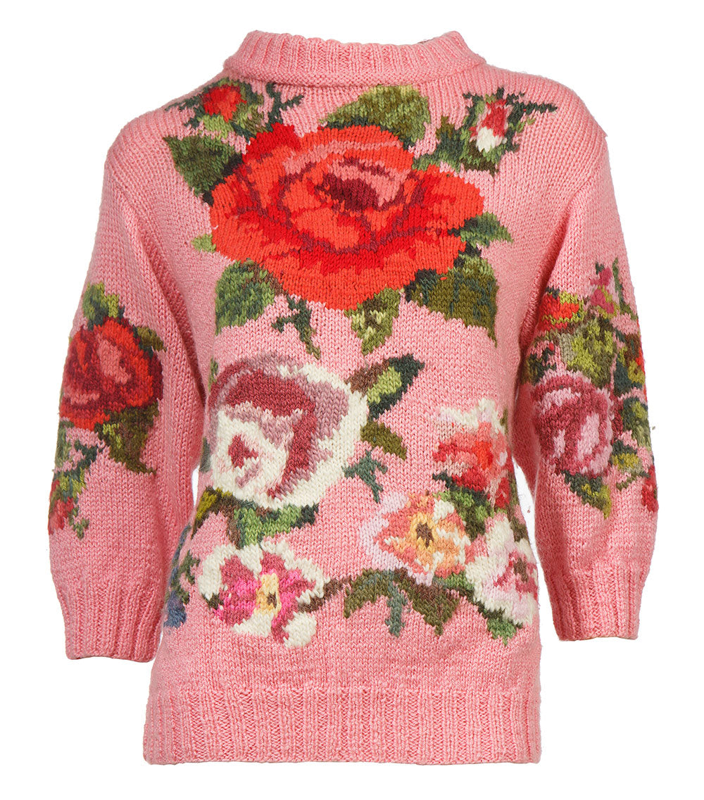 Handknit Sweater "ROOSA"